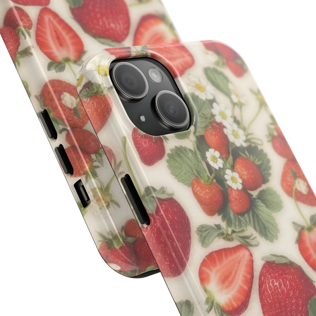 Visionary Strawberry Dream Iphone Case - Protective Tough Case