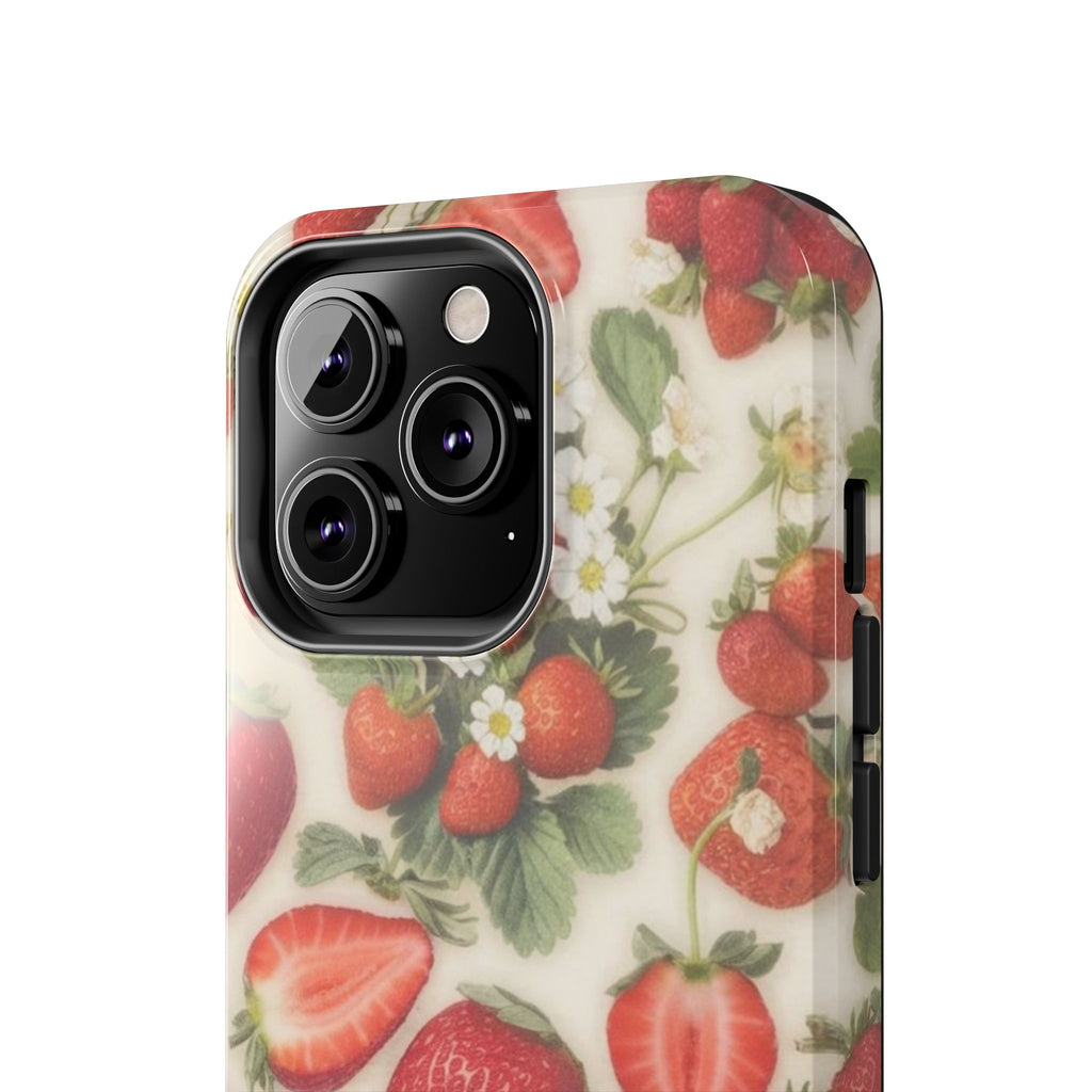 Visionary Strawberry Dream Iphone Case - Protective Tough Case