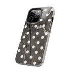 Visionary Noir Flora Iphone Case - Protective Tough Case
