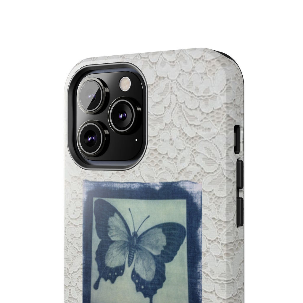 Visionary Stamped Lace Iphone Case - Protective Tough Case