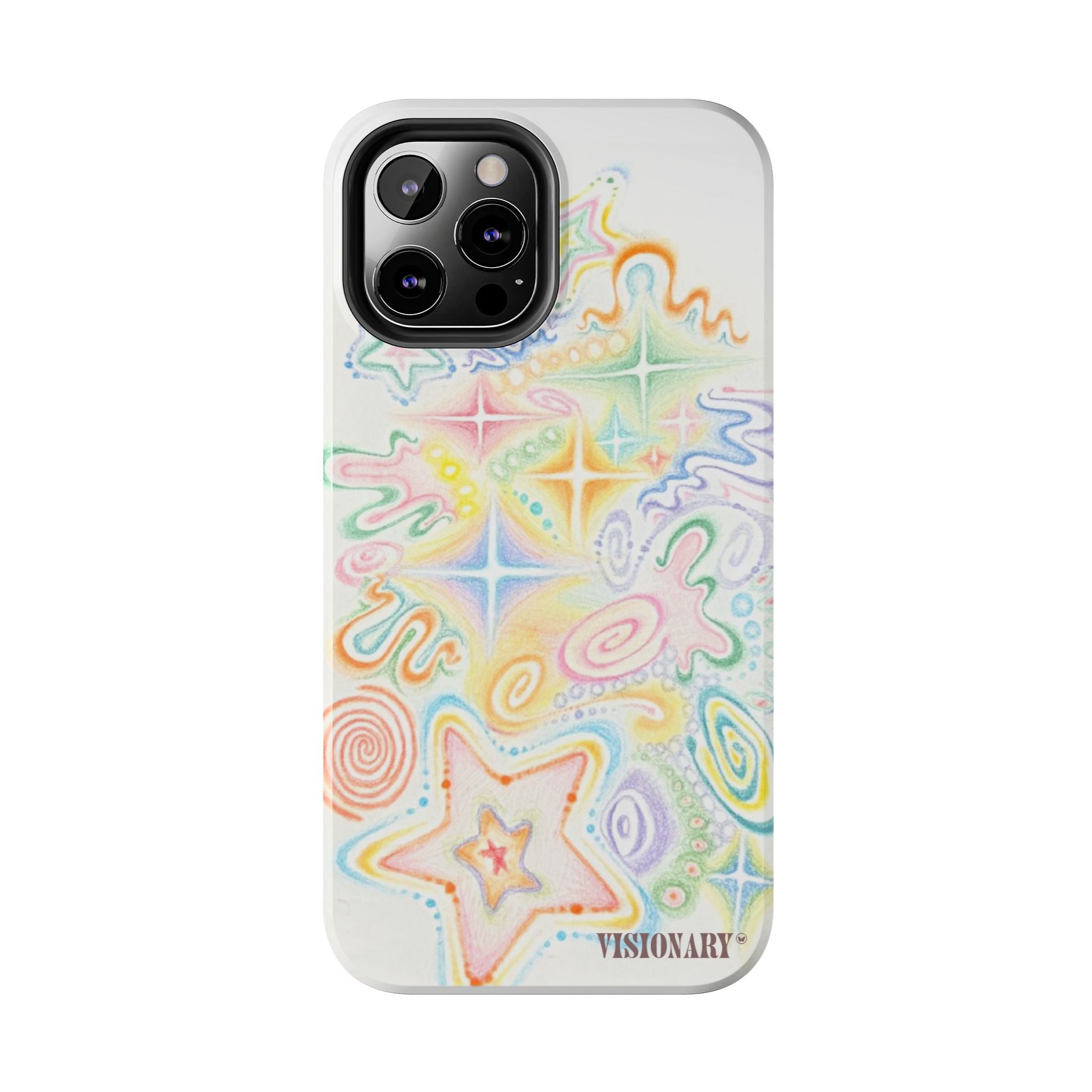 Visionary Doodle Dreams Iphone Case - Protective Tough Case