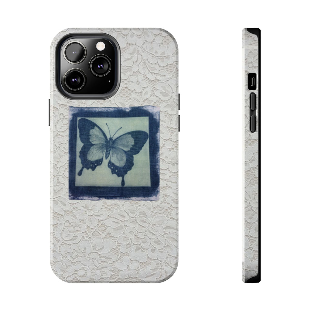 Visionary Stamped Lace Iphone Case - Protective Tough Case