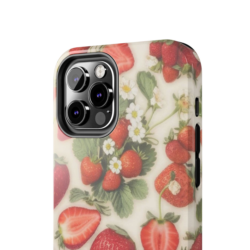 Visionary Strawberry Dream Iphone Case - Protective Tough Case
