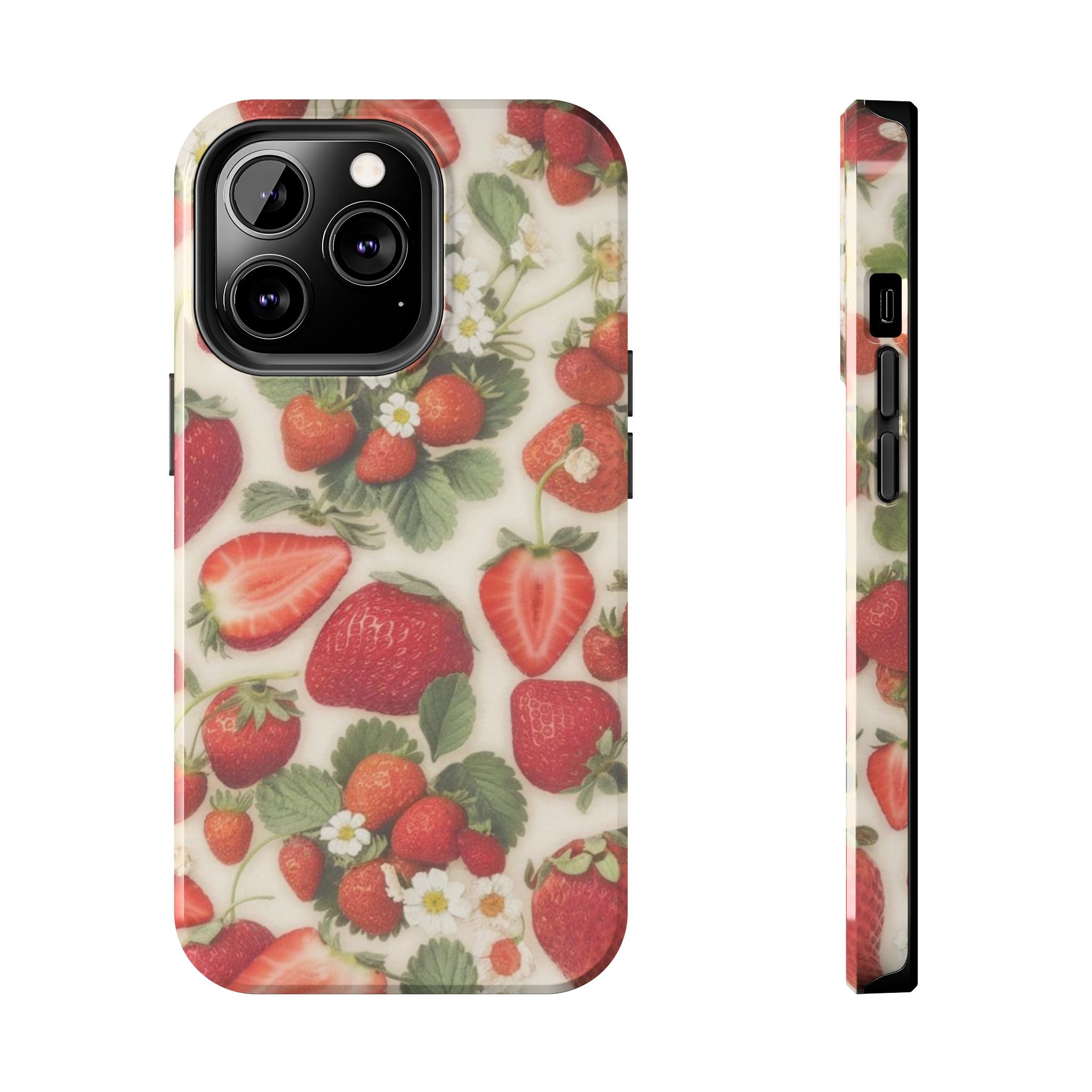 Visionary Strawberry Dream Iphone Case - Protective Tough Case
