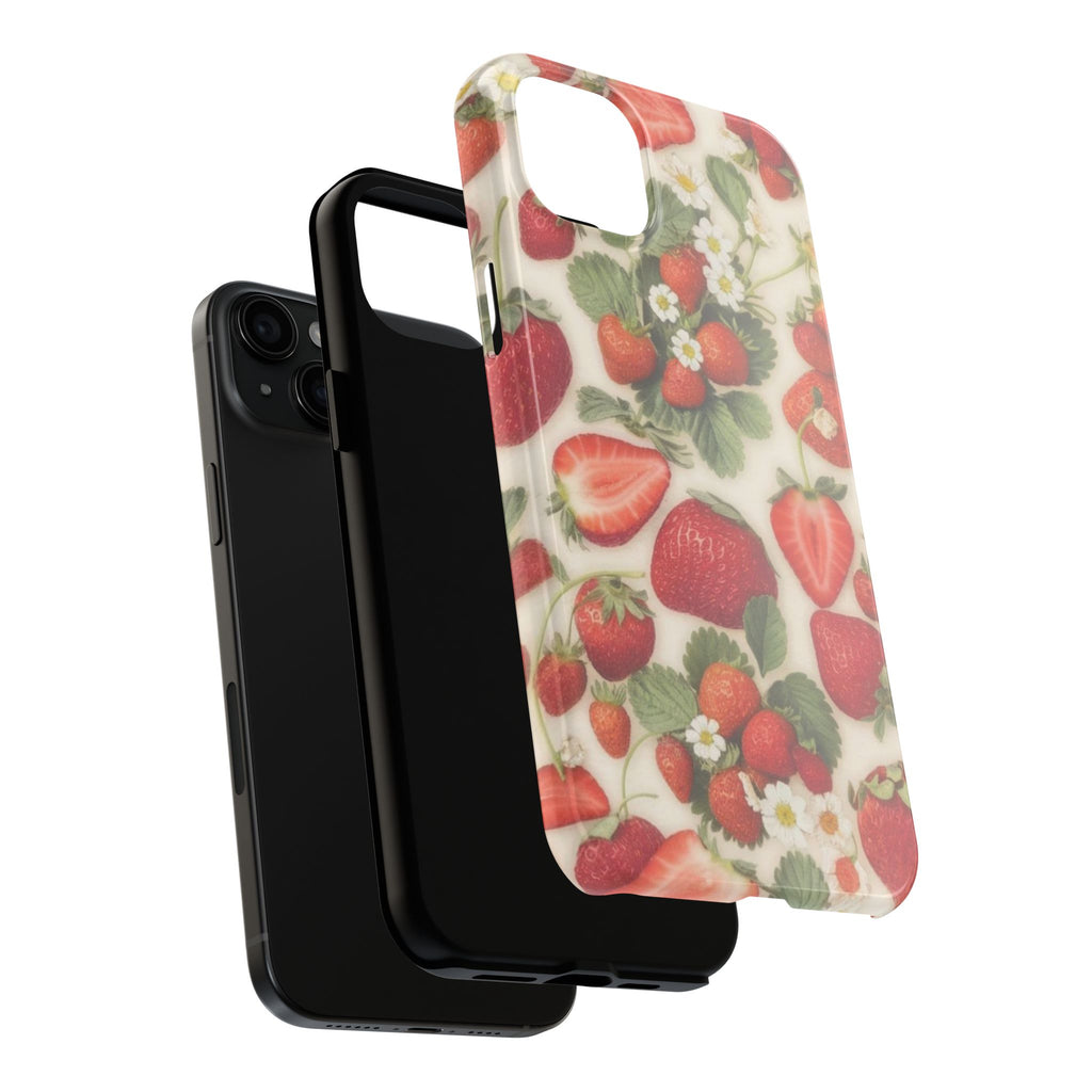 Visionary Strawberry Dream Iphone Case - Protective Tough Case