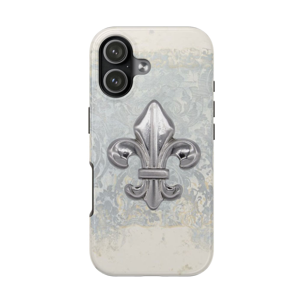 Visionary Fleur de lis Iphone Case - Protective Tough Case