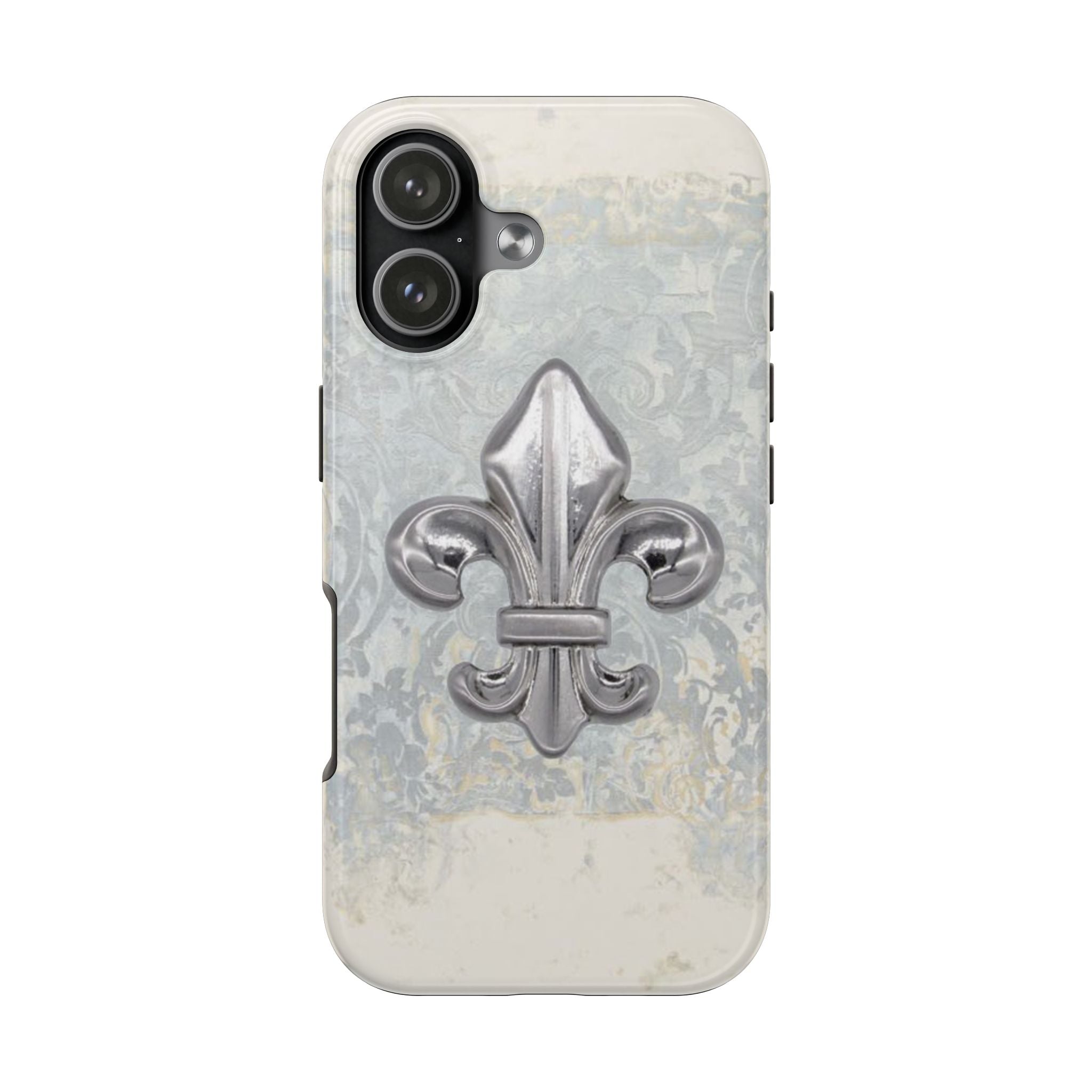 Visionary Fleur de lis Iphone Case - Protective Tough Case