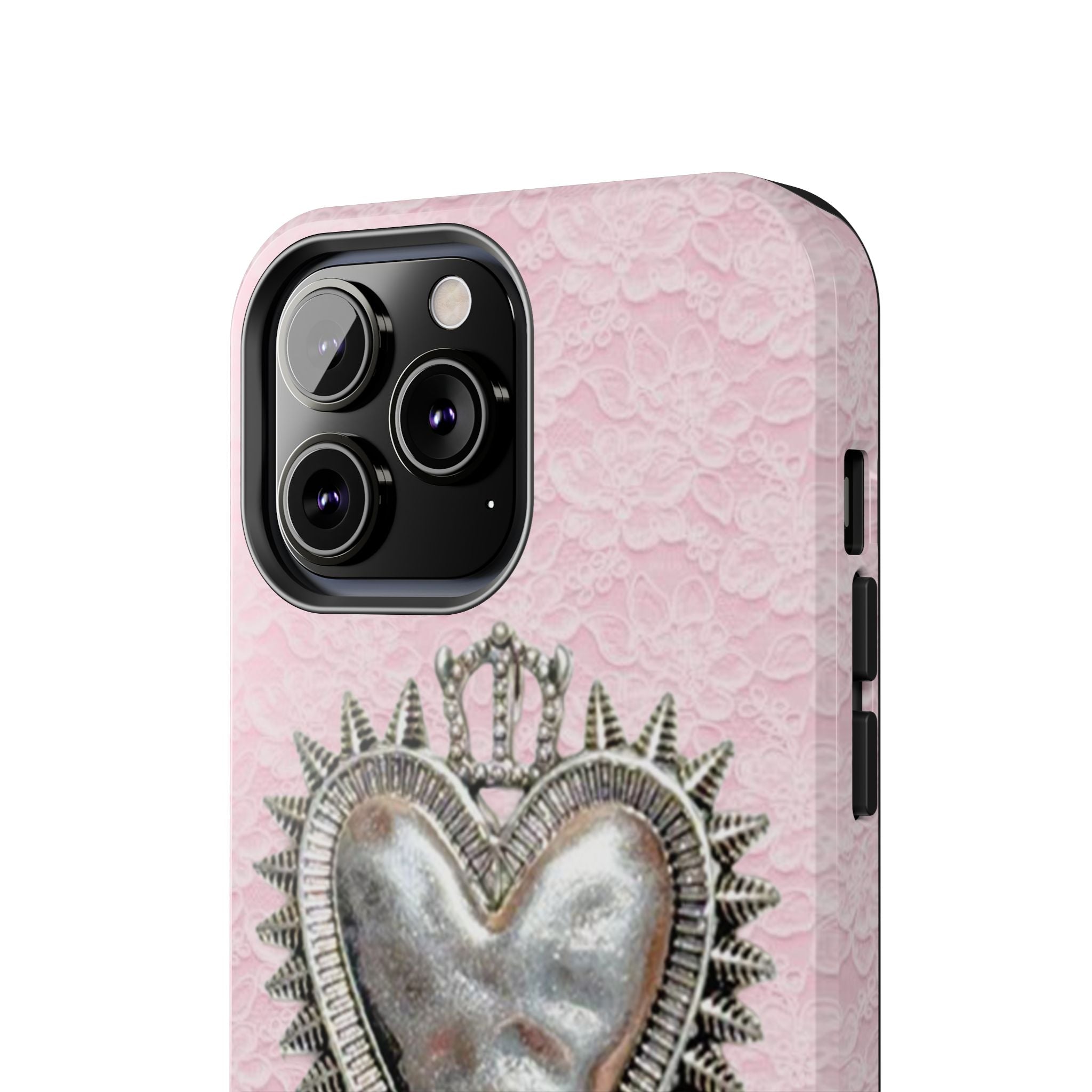 Visionary Sacred Heart Iphone Case - Protective Tough Case