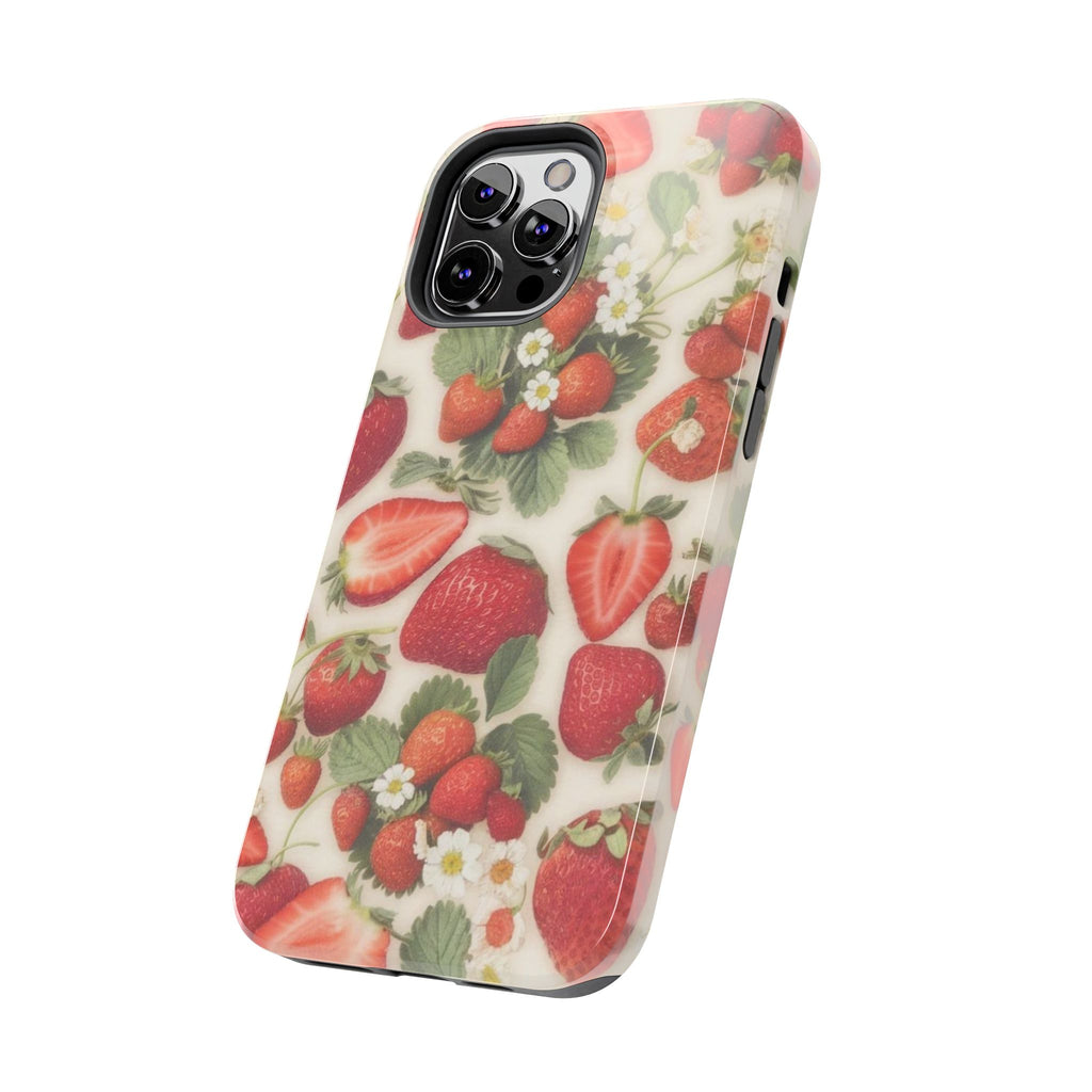 Visionary Strawberry Dream Iphone Case - Protective Tough Case
