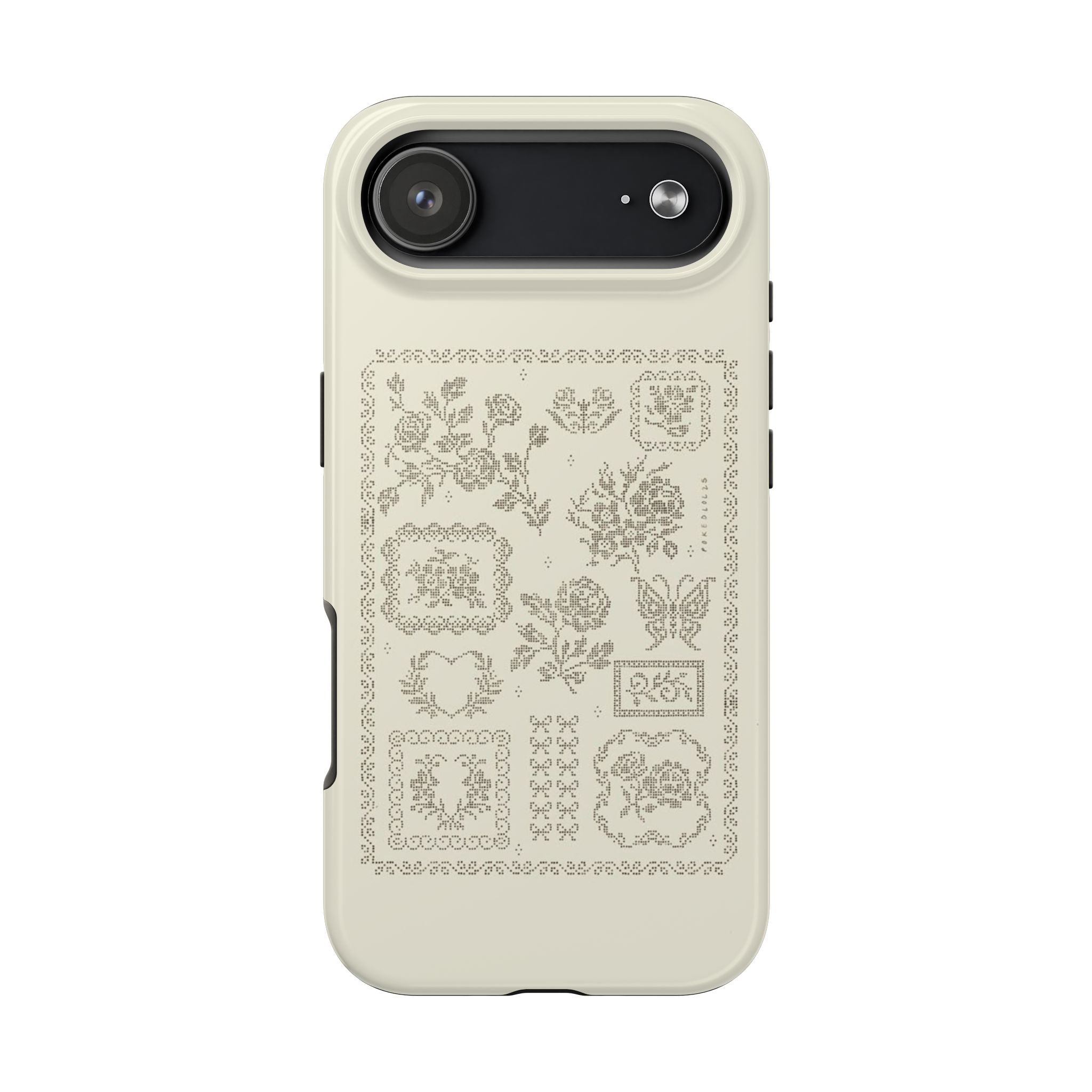 Visionary Embroidery Iphone Case - Protective Tough Case