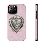 Visionary Sacred Heart Iphone Case - Protective Tough Case