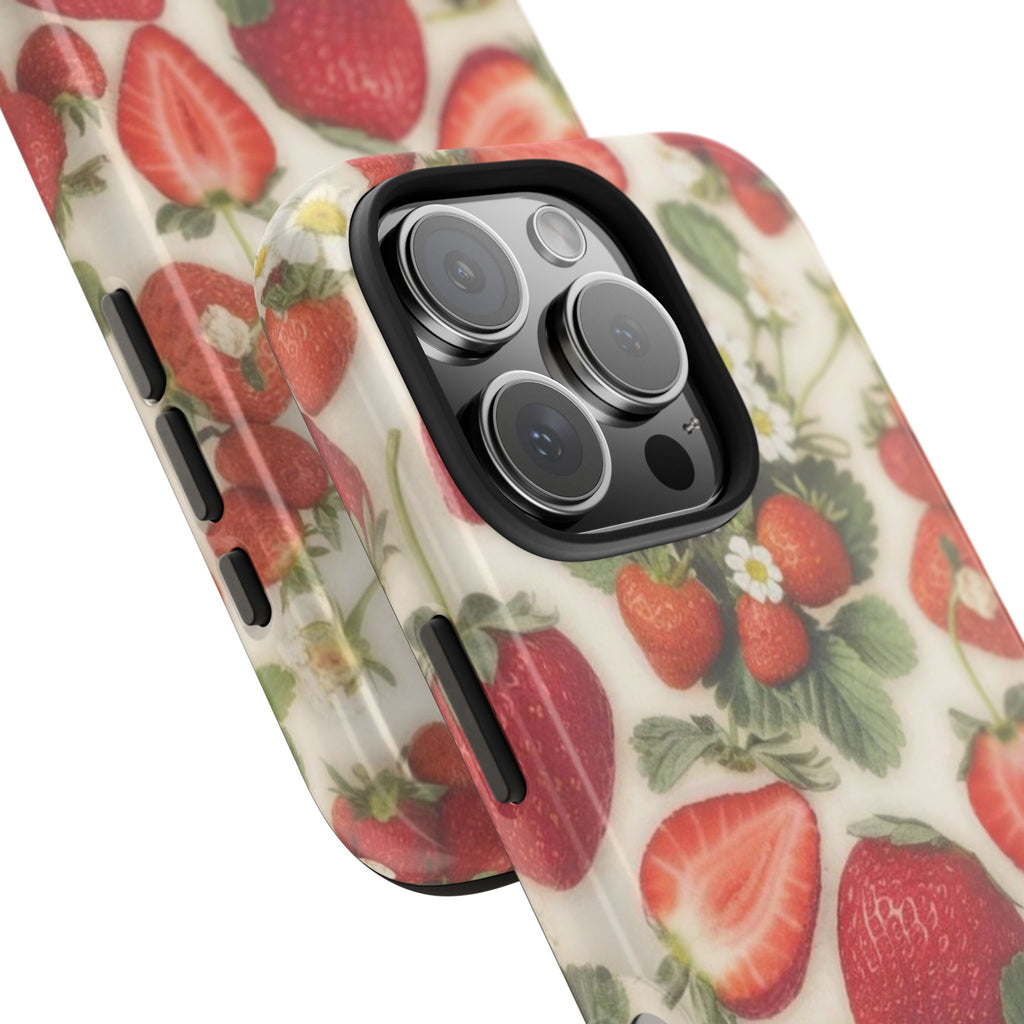 Visionary Strawberry Dream Iphone Case - Protective Tough Case