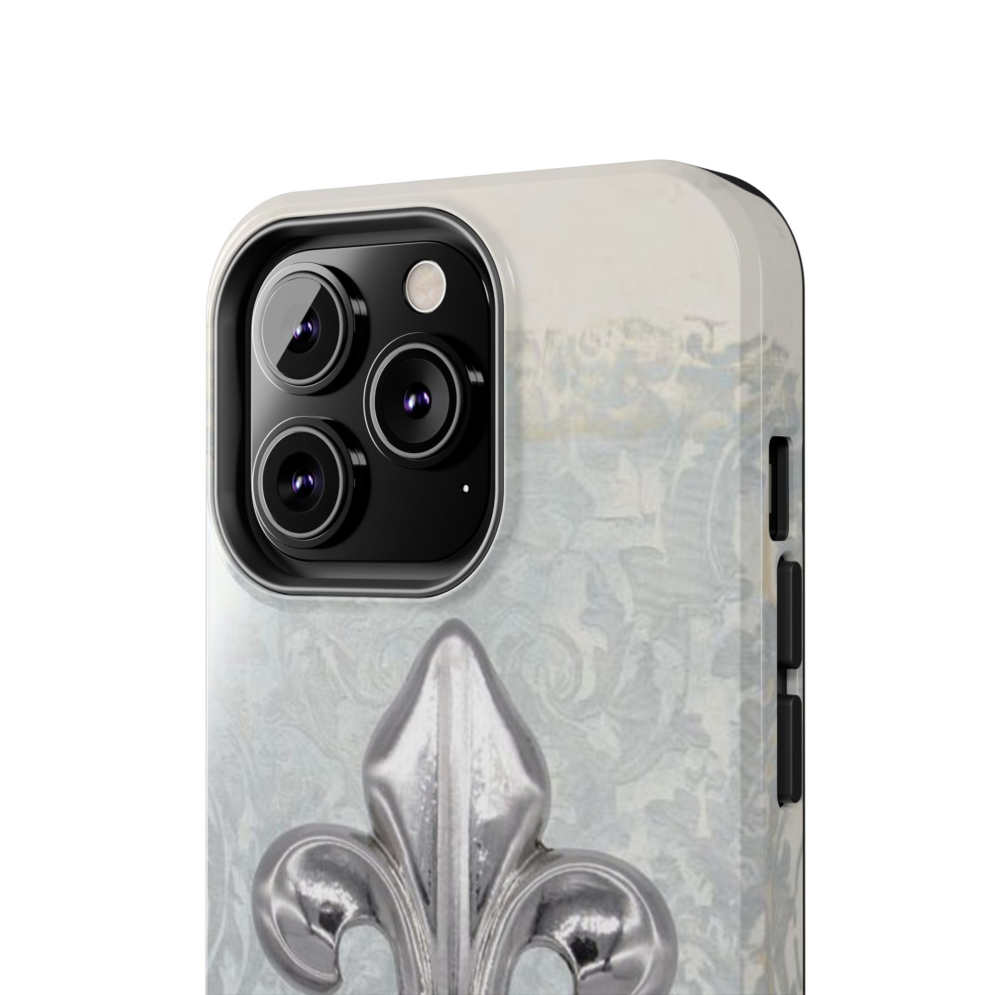 Visionary Fleur de lis Iphone Case - Protective Tough Case