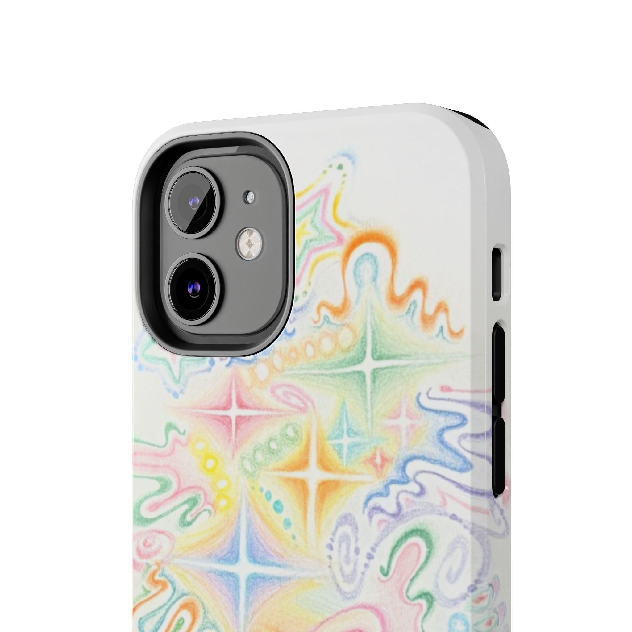 Visionary Doodle Dreams Iphone Case - Protective Tough Case