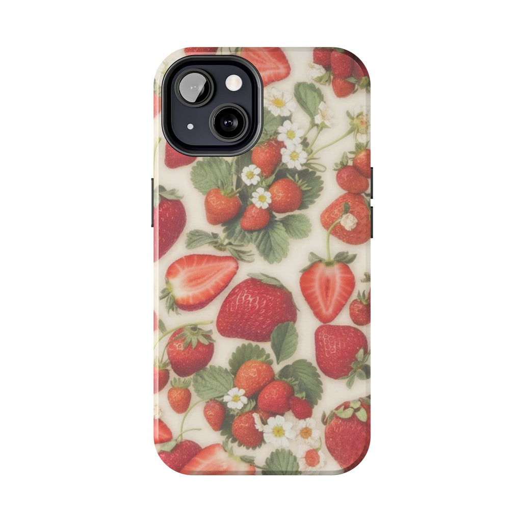 Visionary Strawberry Dream Iphone Case - Protective Tough Case