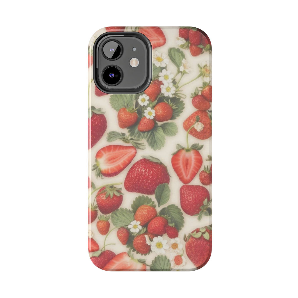 Visionary Strawberry Dream Iphone Case - Protective Tough Case