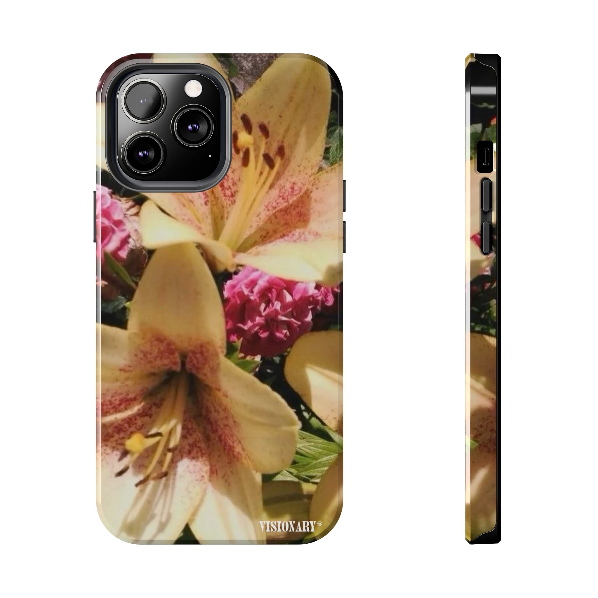 Visionary Golden Bloom Iphone Case - Protective Tough Case