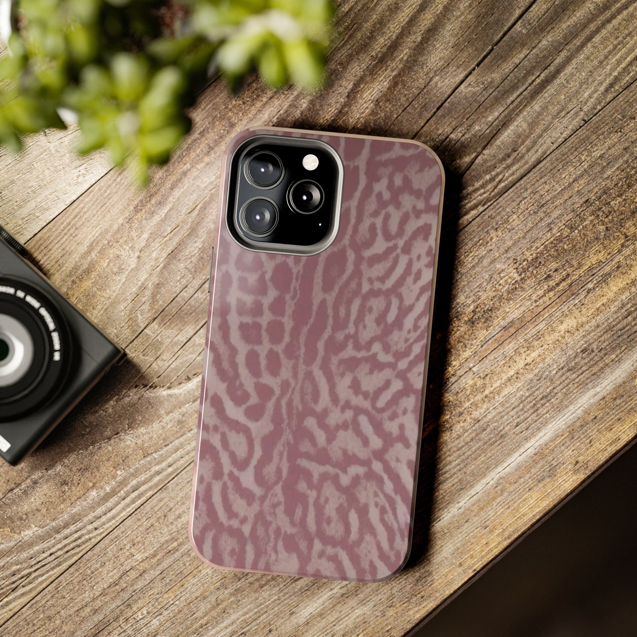 Visionary Pink Leopard Iphone Case - Protective Tough Case