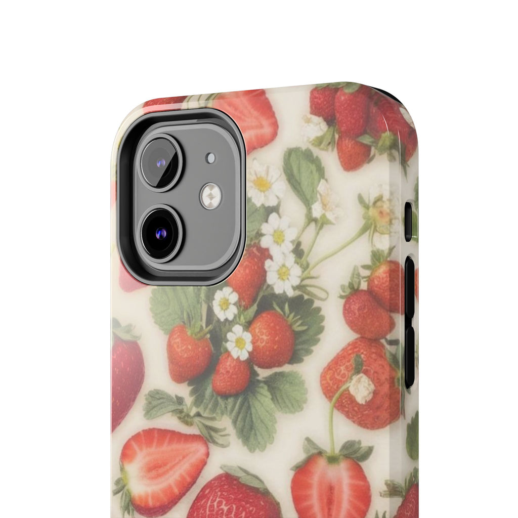 Visionary Strawberry Dream Iphone Case - Protective Tough Case