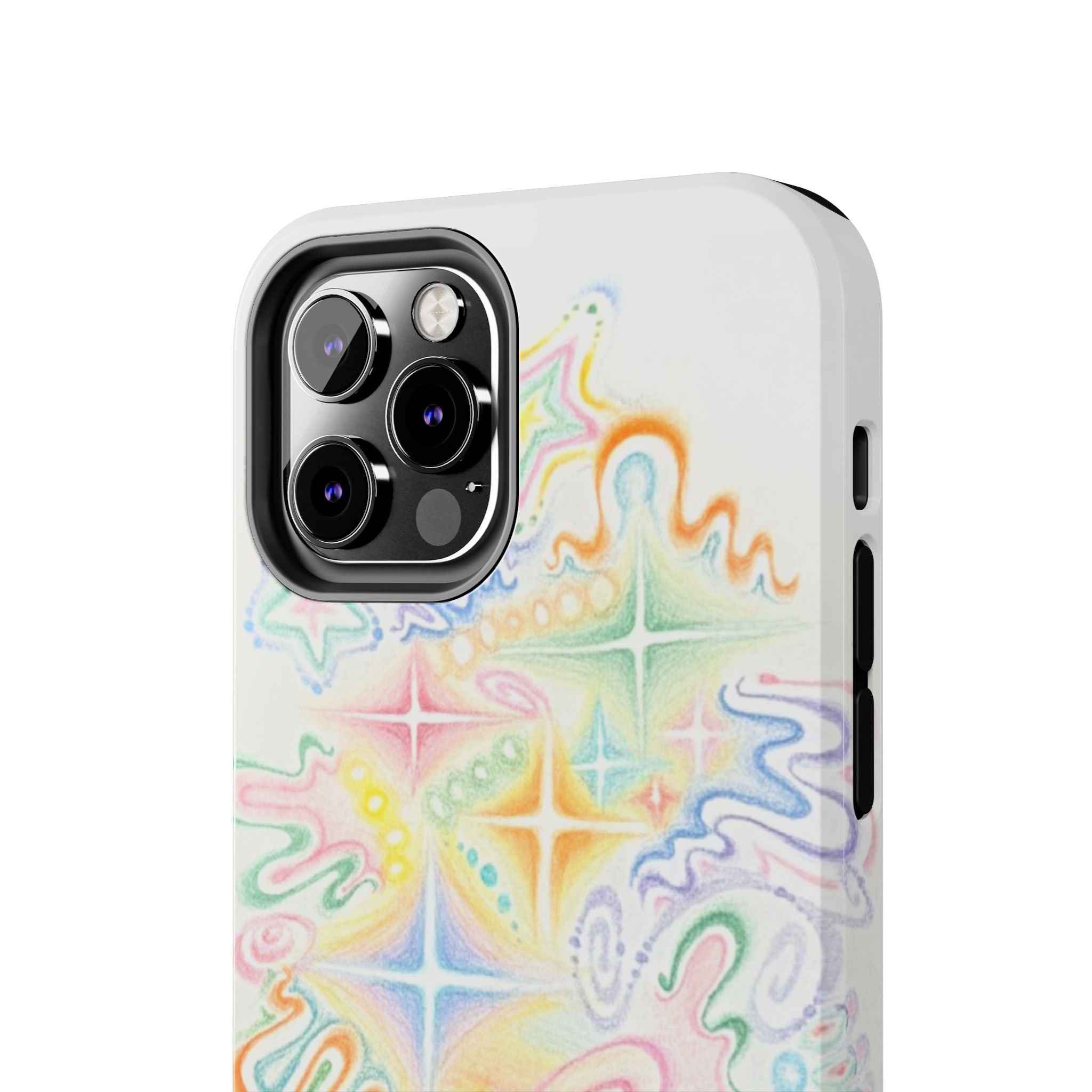 Visionary Doodle Dreams Iphone Case - Protective Tough Case
