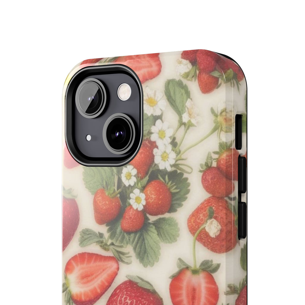 Visionary Strawberry Dream Iphone Case - Protective Tough Case