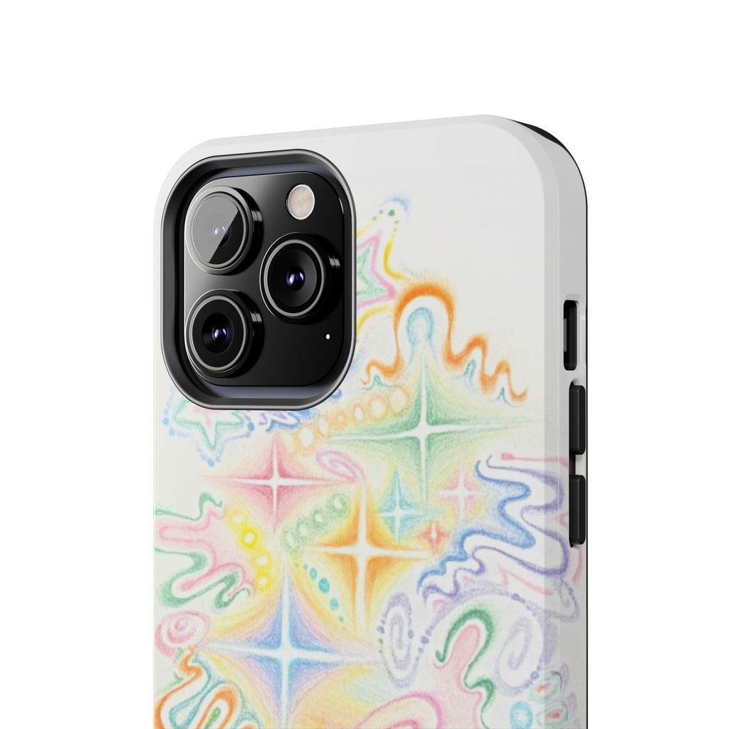 Visionary Doodle Dreams Iphone Case - Protective Tough Case