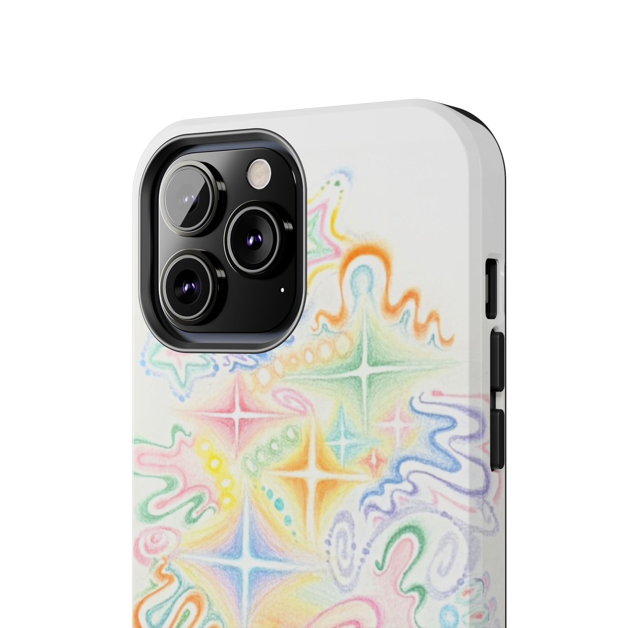 Visionary Doodle Dreams Iphone Case - Protective Tough Case