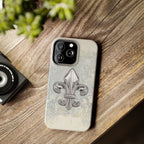 Visionary Fleur de lis Iphone Case - Protective Tough Case