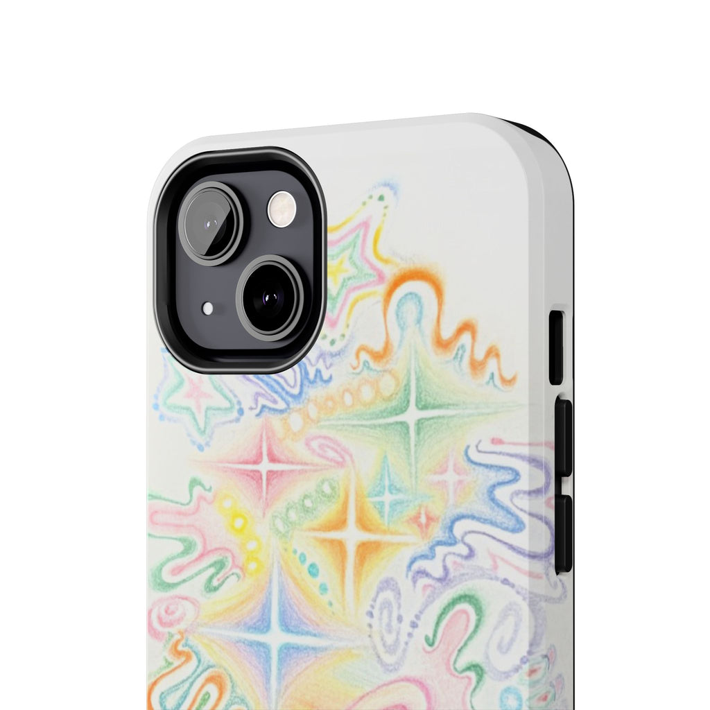 Visionary Doodle Dreams Iphone Case - Protective Tough Case