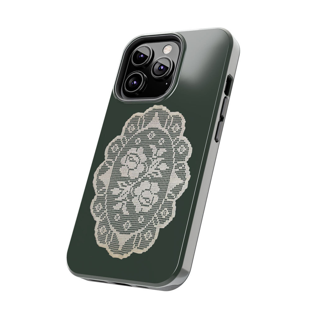 Visionary Floral Crochet Iphone Case - Protective Tough Case