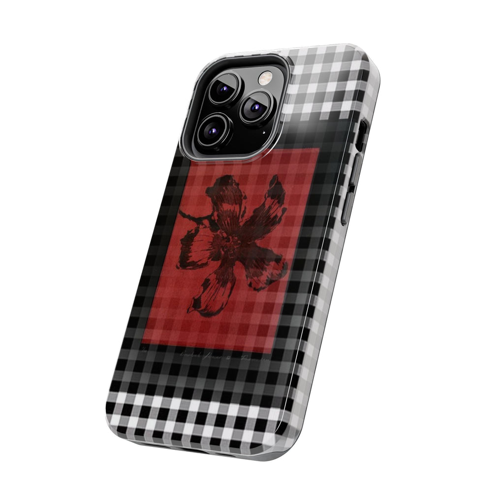 Visionary Crimson Reverie Iphone Case - Protective Tough Case