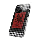Visionary Crimson Reverie Iphone Case - Protective Tough Case