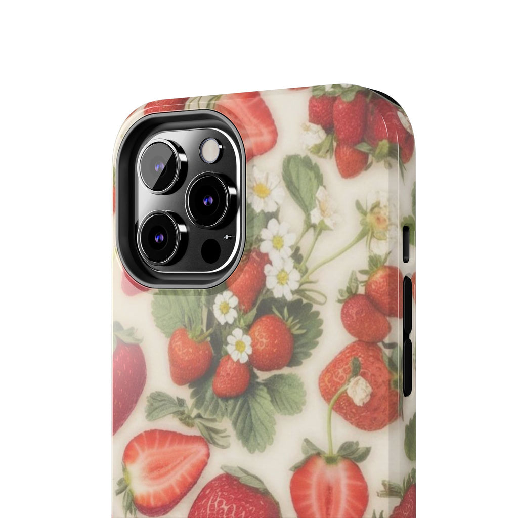 Visionary Strawberry Dream Iphone Case - Protective Tough Case