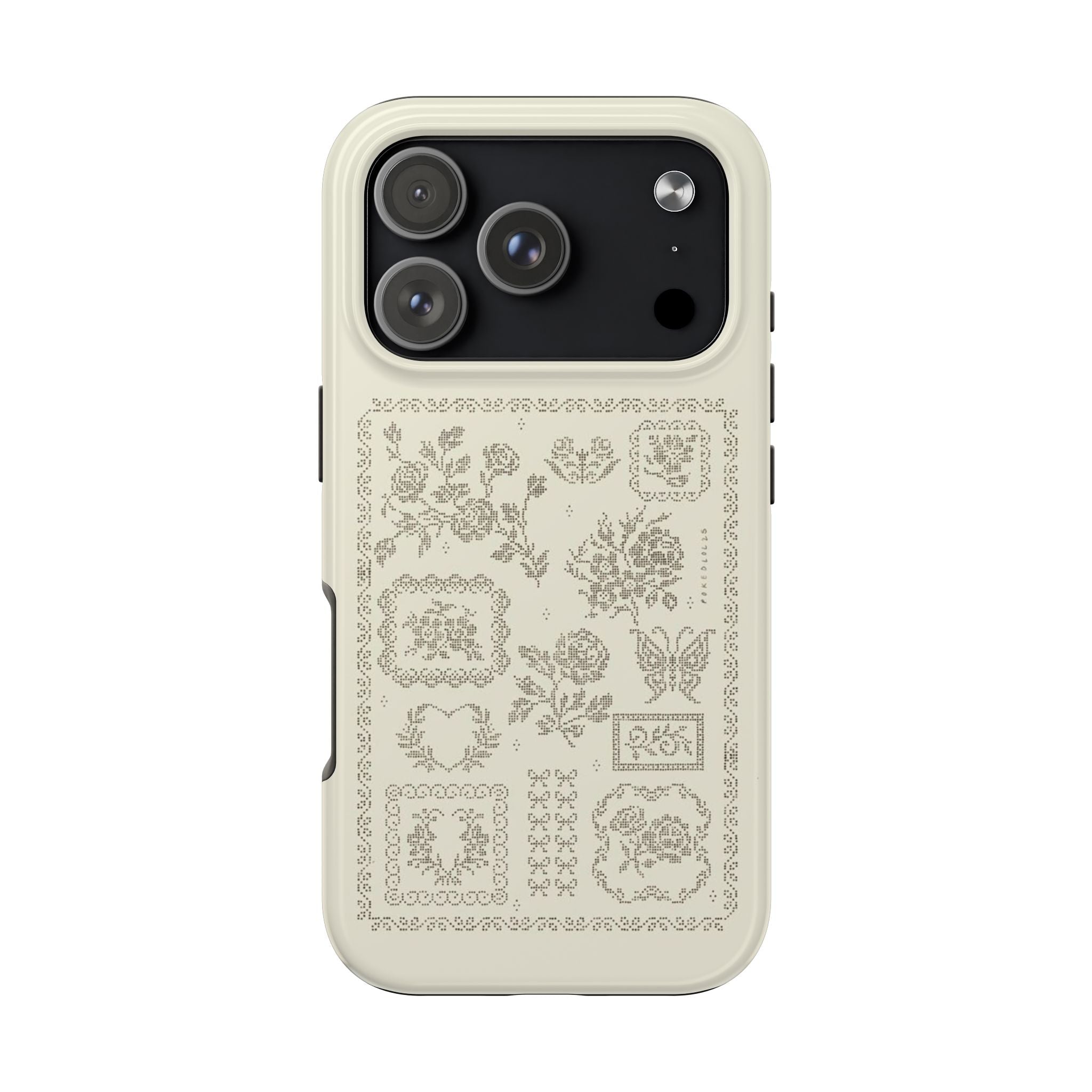 Visionary Embroidery Iphone Case - Protective Tough Case