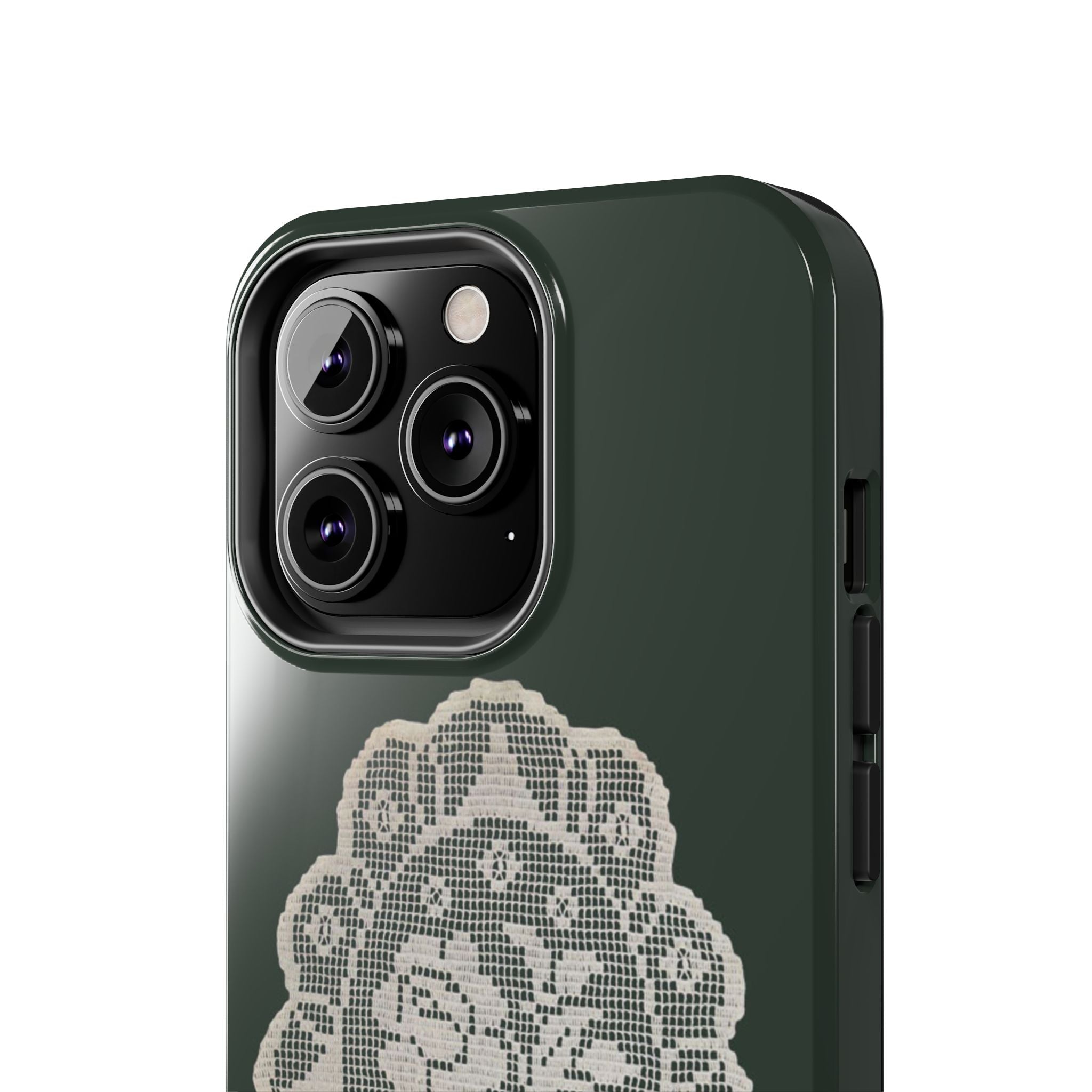 Visionary Floral Crochet Iphone Case - Protective Tough Case