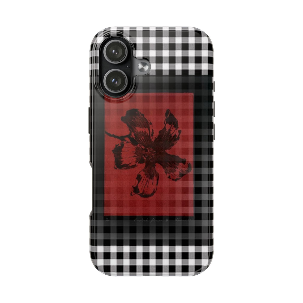 Visionary Crimson Reverie Iphone Case - Protective Tough Case