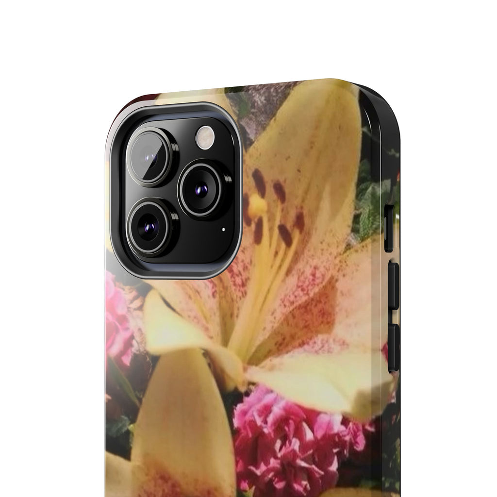 Visionary Golden Bloom Iphone Case - Protective Tough Case
