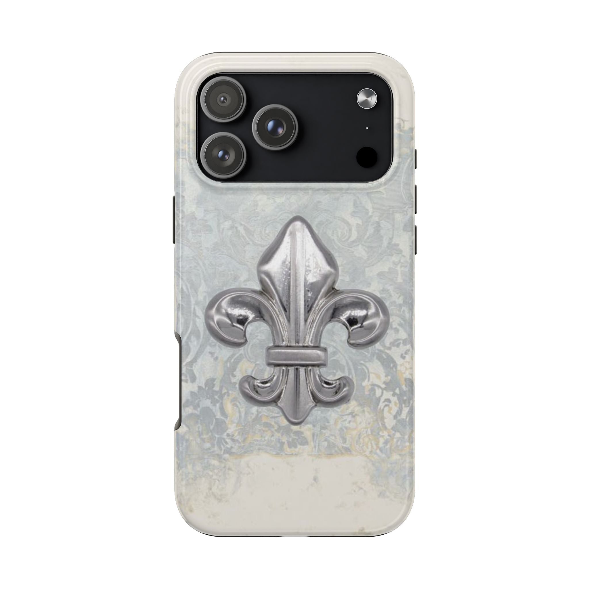 Visionary Fleur de lis Iphone Case - Protective Tough Case
