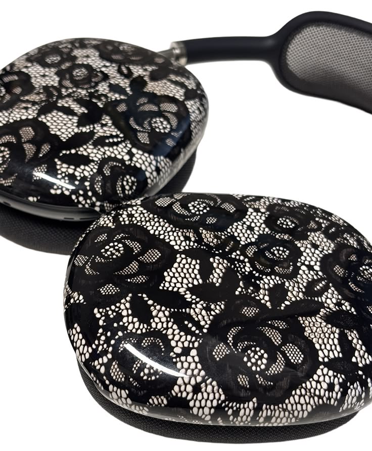 Visionary Black Lace Air Max Headphone Covers