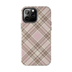 Visionary Plaid Princess Iphone Case - Protective Tough Case