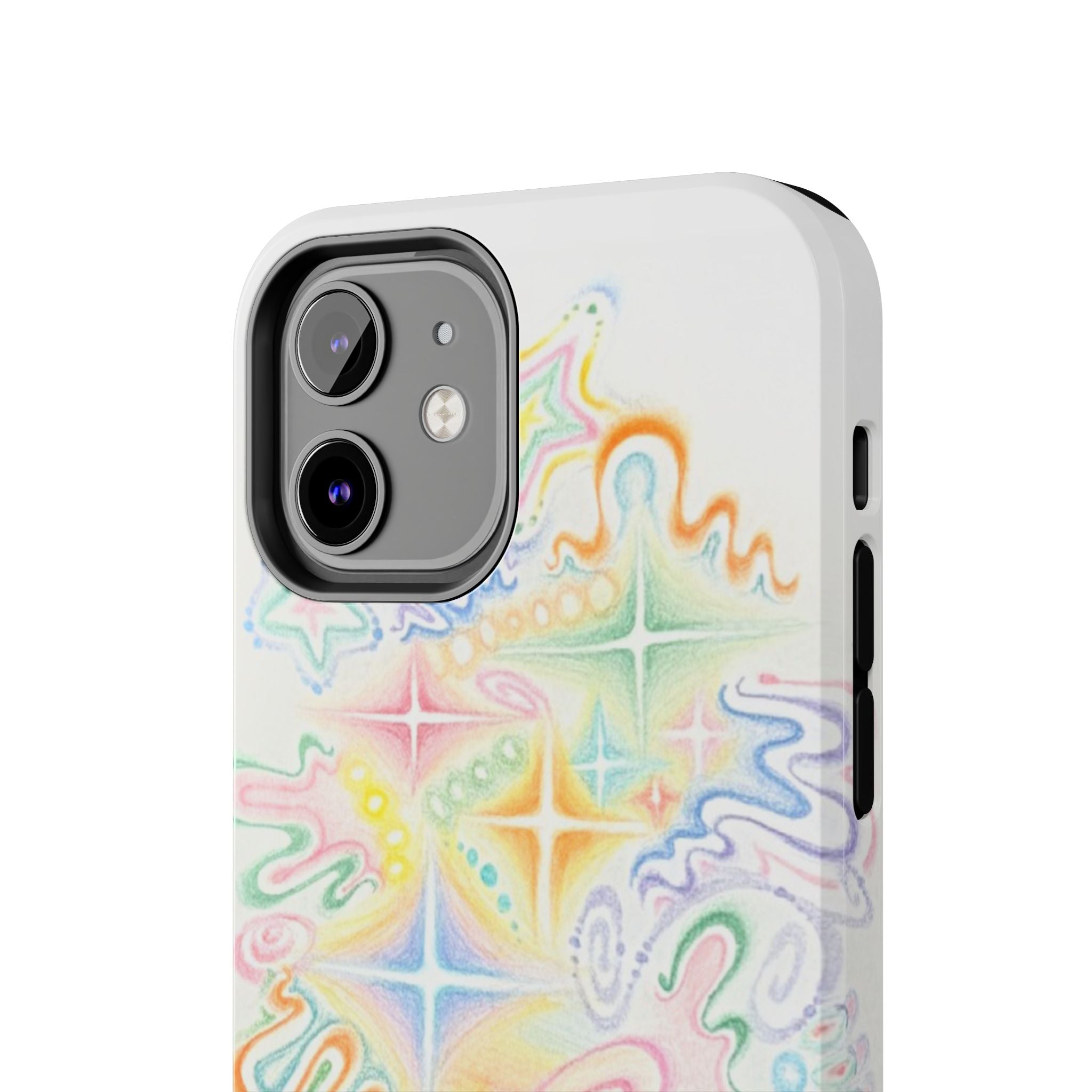 Visionary Doodle Dreams Iphone Case - Protective Tough Case