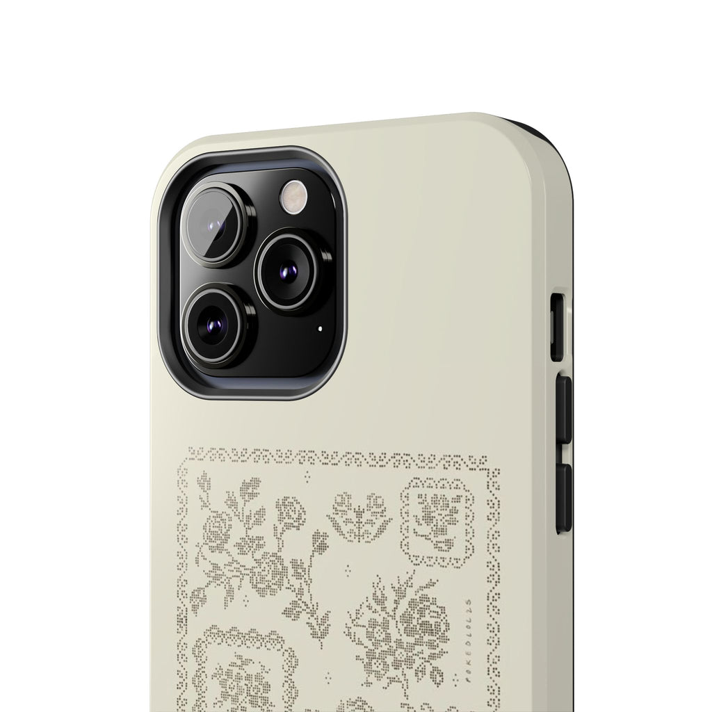 Visionary Embroidery Iphone Case - Protective Tough Case