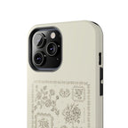 Visionary Embroidery Iphone Case - Protective Tough Case