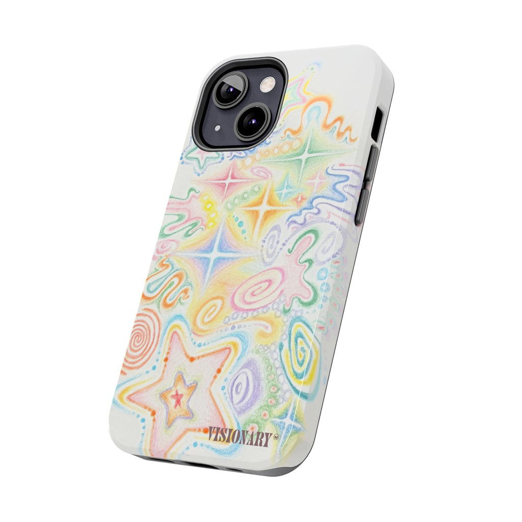 Visionary Doodle Dreams Iphone Case - Protective Tough Case