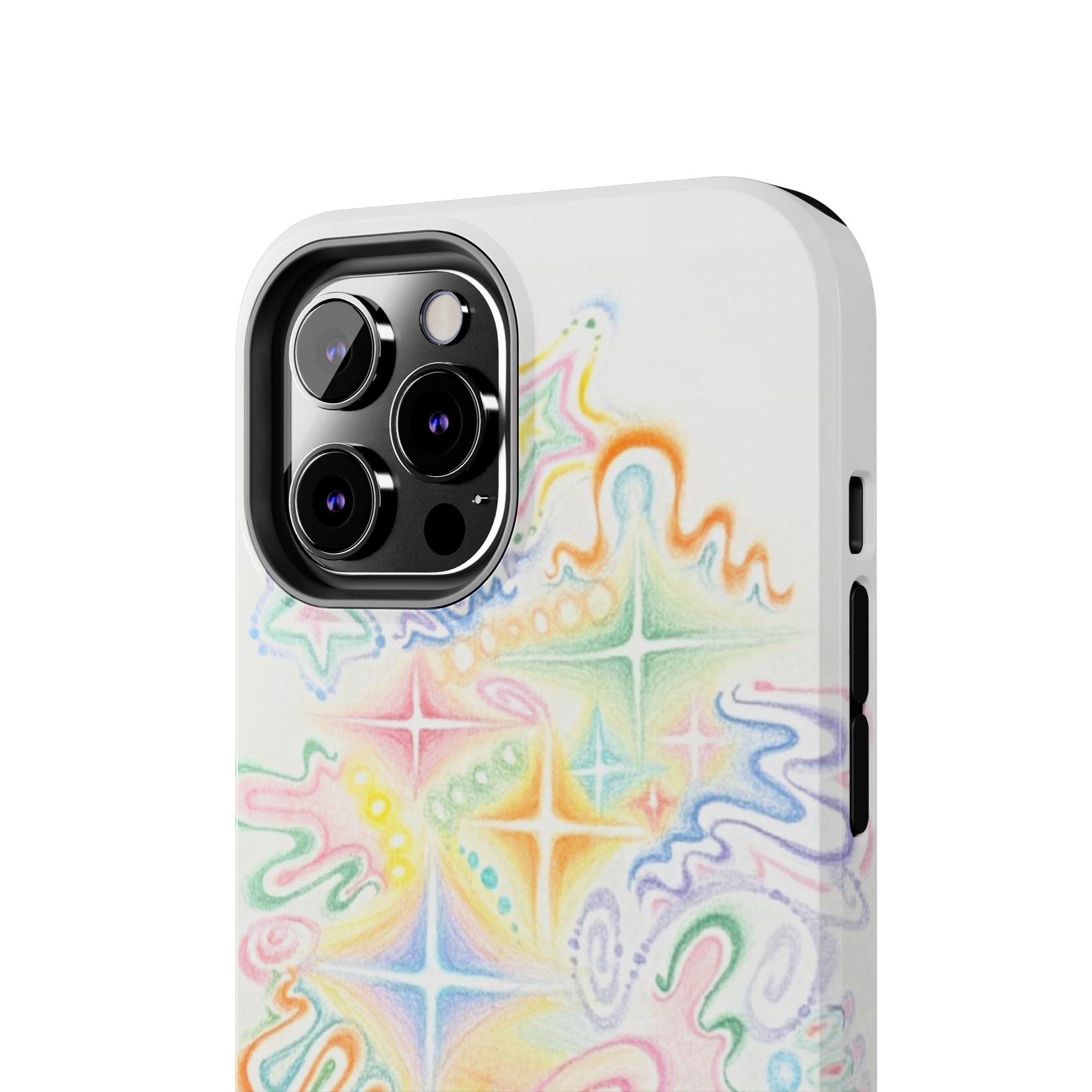 Visionary Doodle Dreams Iphone Case - Protective Tough Case