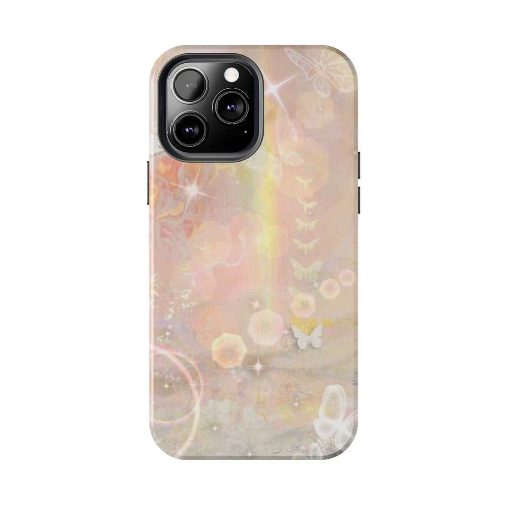 Visionary Luminous Flutters Iphone Case - Protective Tough Case