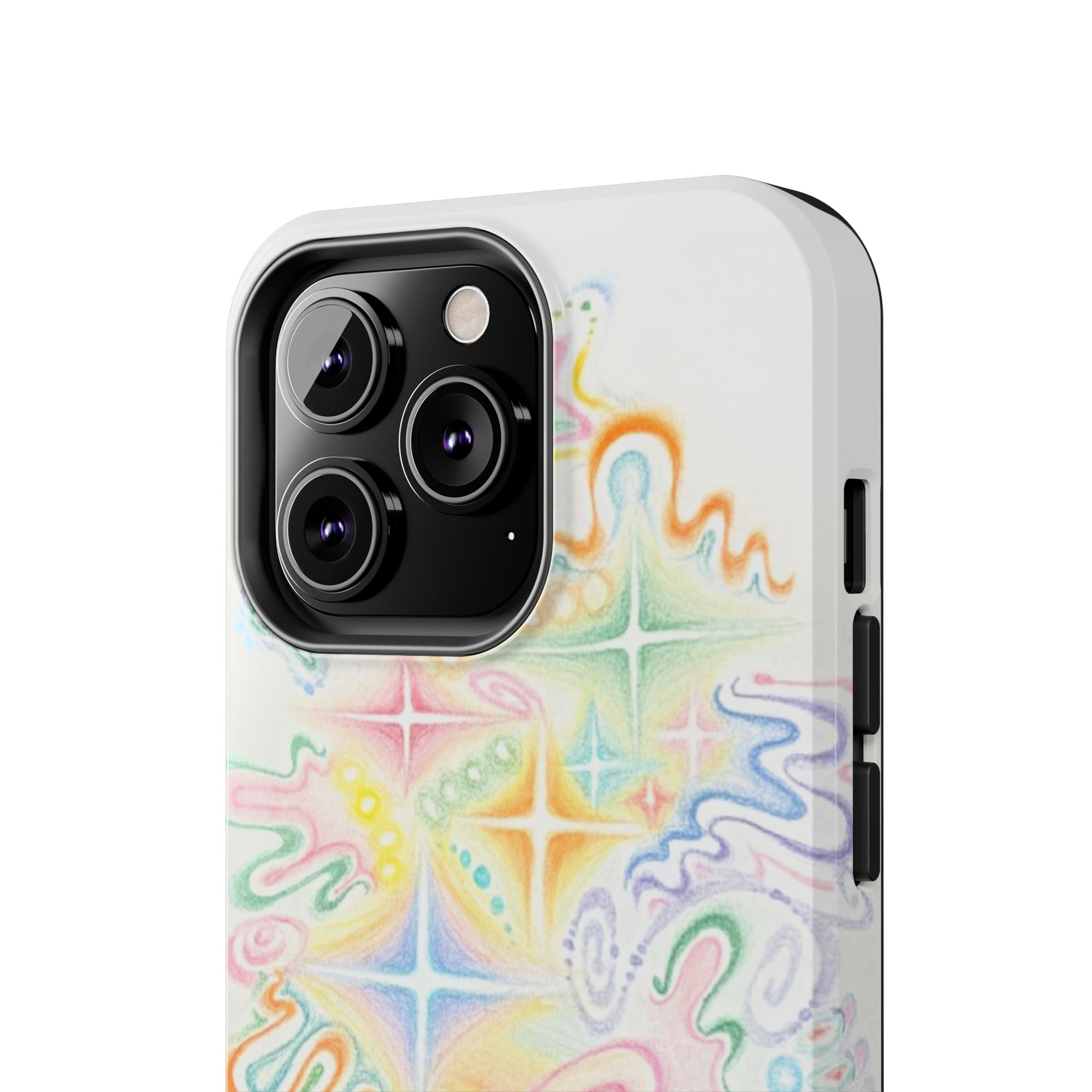 Visionary Doodle Dreams Iphone Case - Protective Tough Case