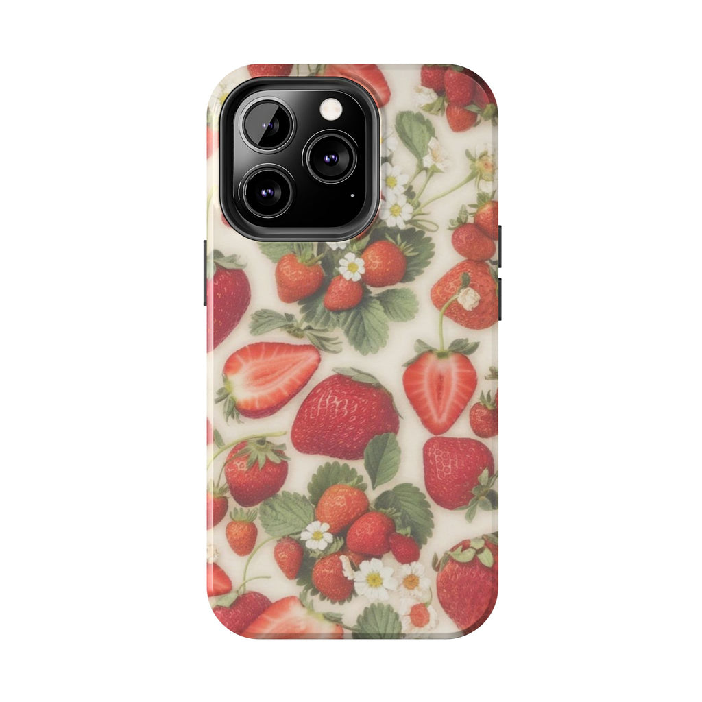 Visionary Strawberry Dream Iphone Case - Protective Tough Case