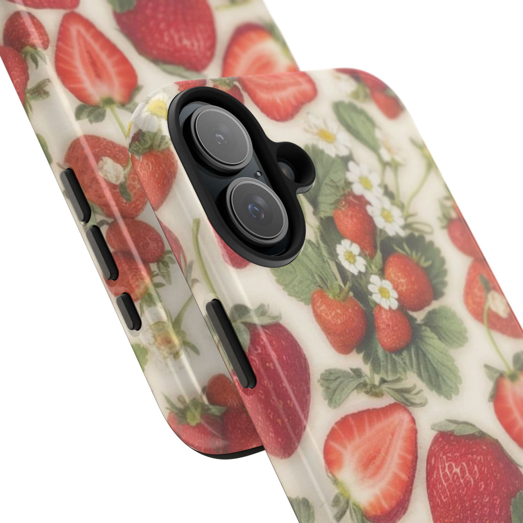 Visionary Strawberry Dream Iphone Case - Protective Tough Case