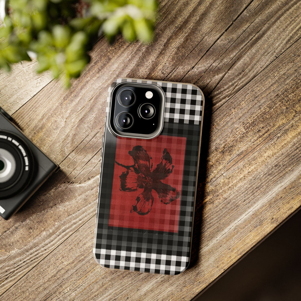 Visionary Crimson Reverie Iphone Case - Protective Tough Case